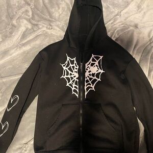 Heart Web Sweater